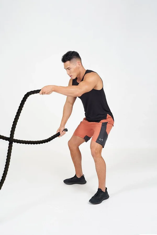 TLF Men's Surge Athletic Tank Top - Black Black, S