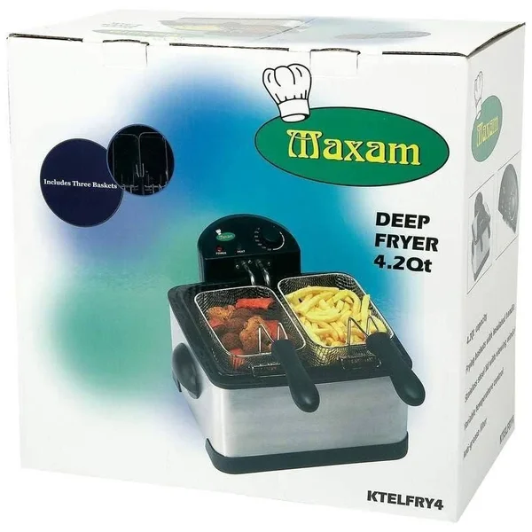 Maxam 4 Quart Electric Deep Fryer