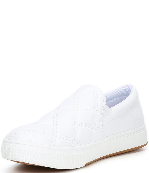 Steve Madden Women's Coulter Quilted Slip-On Sneakers - Black Quilted