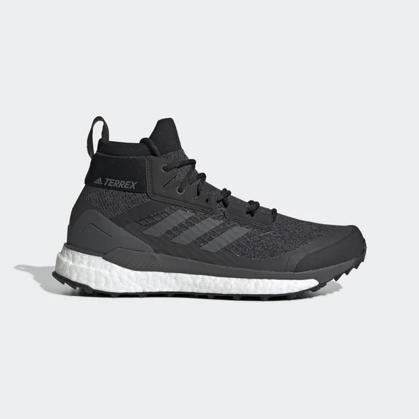 Adidas Terrex Free Hiker - Men's Black/Grey Six/Active Orange, 12.5