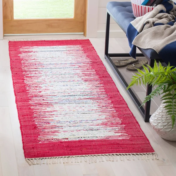 Safavieh Montauk Ivory/Olive 6 ft. x 9 ft. Border Area Rug