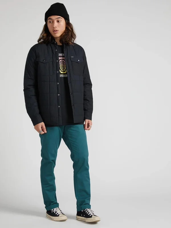 Volcom Larkin Quilted Jacket - Black
