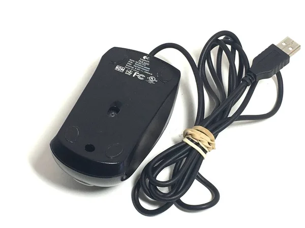 Logitech RX300 - Mouse - optical - 3 buttons - wired - PS/2 - USB - midnight black - OEM