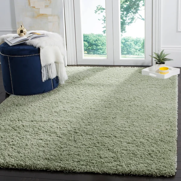 Safavieh Laguna Shag SGL303N 4& x 6& Lilac Area Rug