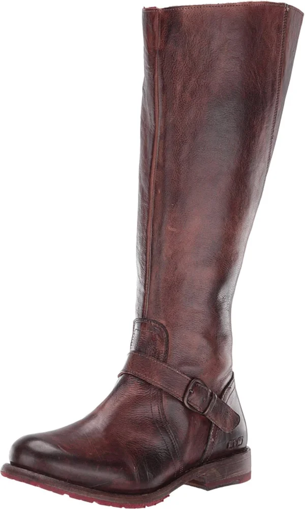 Bed:Stu Glaye Wide Calf 6.5 Women's Teak
