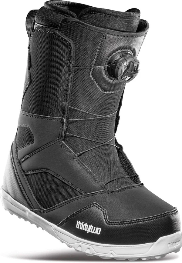Thirtytwo STW Boa Snowboard Boots (2022) - Black, White, 8.5