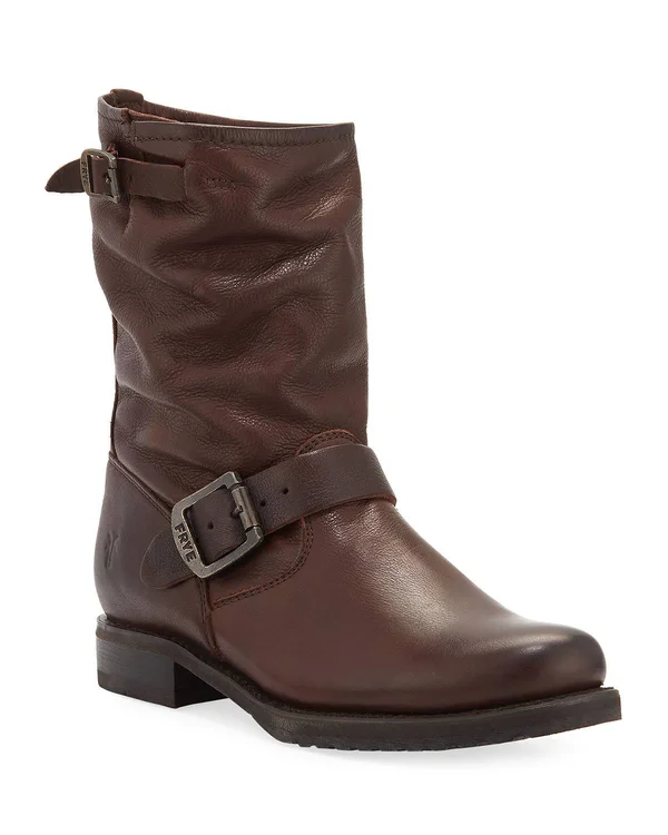 Frye - Veronica Short, 7.5 US, Dark Brown