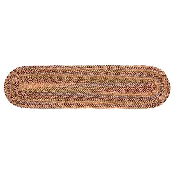 Colonial Mills WY97R024X132 2 x 11 ft. Worley Oval Runner Rug Orange
