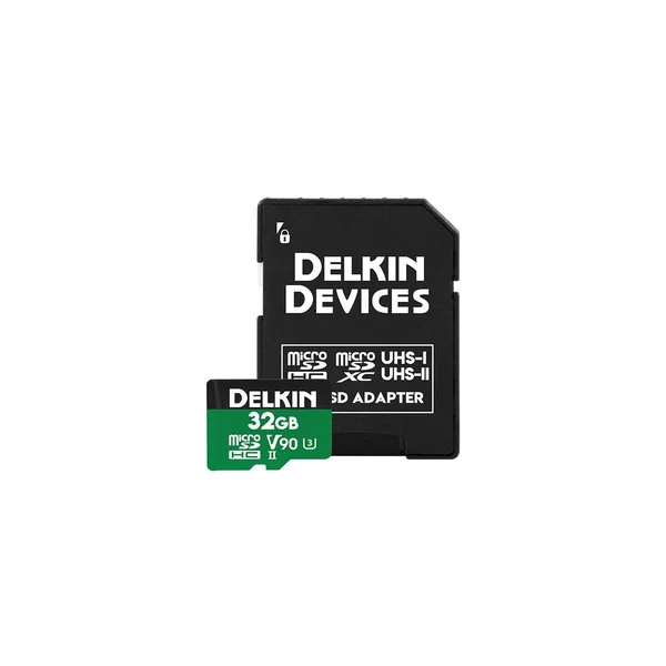 Delkin Devices 32GB Power UHS-II microSDHC Memory Card DDMSDG200032