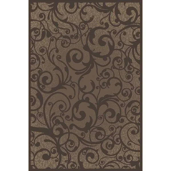Admire Home Living Plaza Area Rug - 2&2 inch x 7&7 inch - Gray