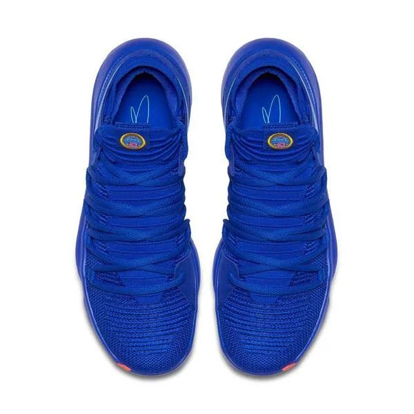Nike Men's Zoom KD 10 Basketball Shoes - Size: 14.0, Blue