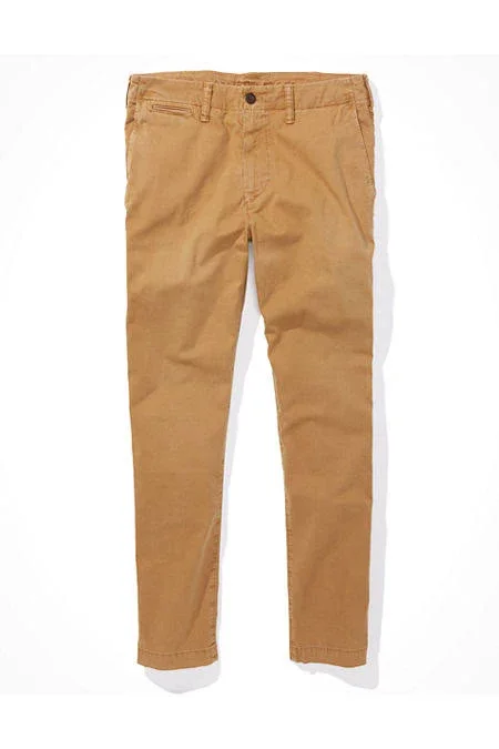 Ae Flex Slim Straight Chino Men's Khaki 29 x 34