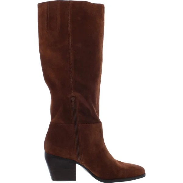 Naturalizer FAE High Shaft Boots - Black Leather
