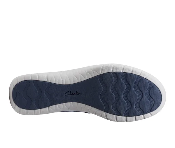 Clarks Adella Holly 7.5 Women's Navy