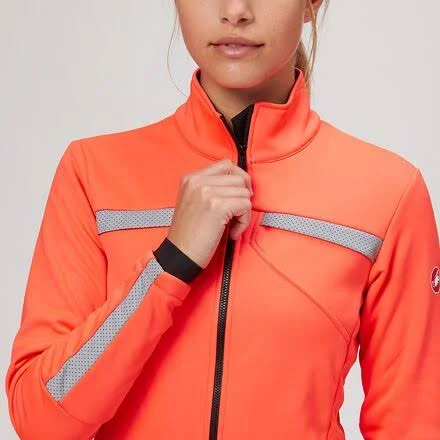 Castelli Dinamica Jacket - Women's Brilliant Pink, M