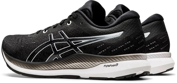 Asics EvoRide Running Shoes Ladies - Size 7, Black/White