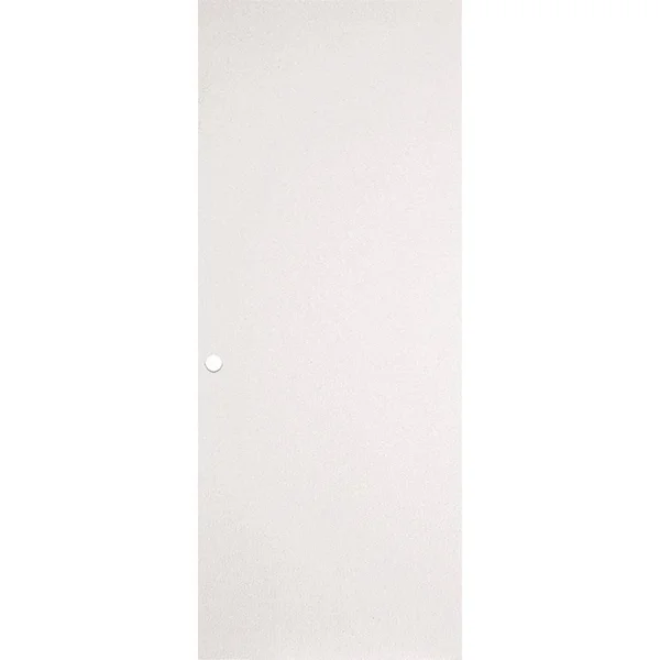 Masonite 32 in. x 80 in. Smooth Flush Hardboard Bored Solid Core Primed Composite Interior Door Slab