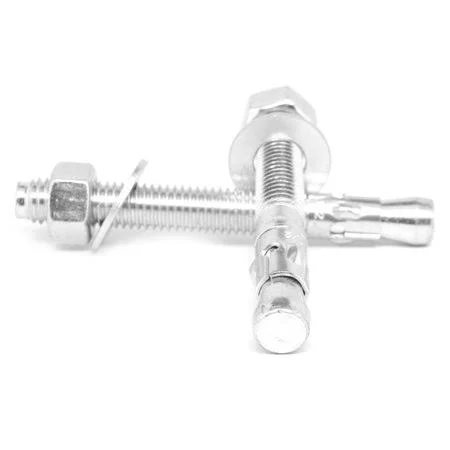 1/4 inch-20 x 1 3/4 inch Coarse Thread Wedge Anchor Low Carbon Steel Zinc Plated Pk 500 - Men's