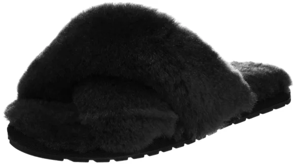 Emu Women's Mayberry Spa Slipper - Size: 5, Black Sheepskin