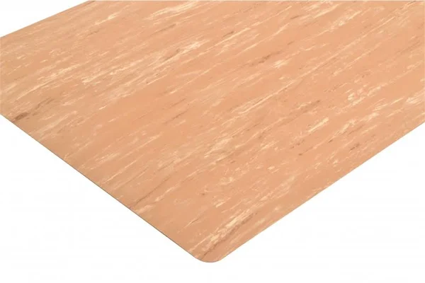 Notrax Marble Sof-Tyle Grande RedStop Mat - Black, 24x22 x 36x22