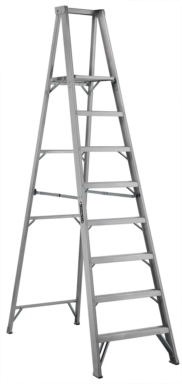 Louisville Platform Stepladder, 7 ft 7 inch, Alum., 300 lb AP1008