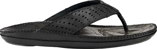 Olukai Men's Hoe - Black - Black - 15