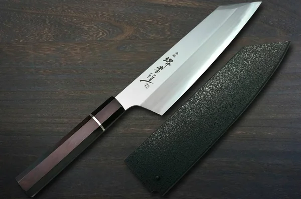 Sakai Takayuki Homura Premium (Aogami 2 Steel) Japanese Chef&s Kengata-Gyuto Knife 225mm