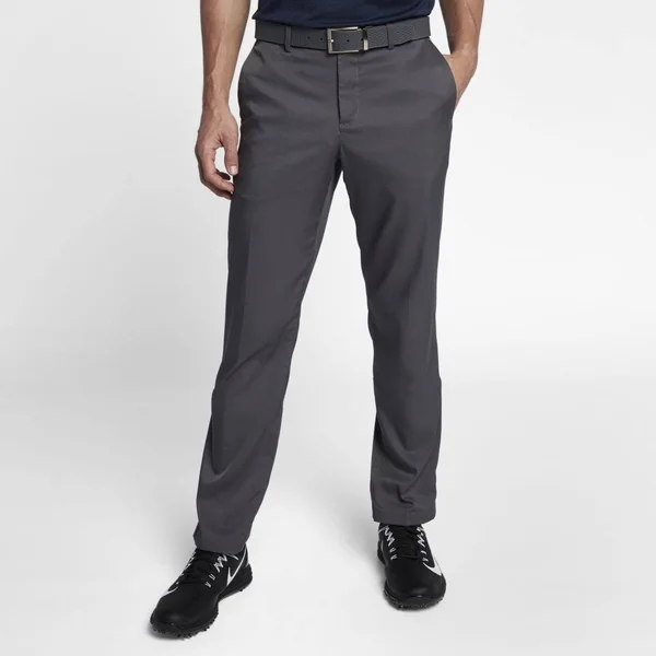 Nike Flat Front Men's Golf Pants Size 40/32 (Dark Grey)