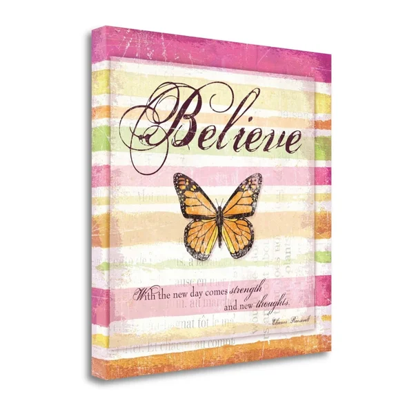 Fine Art Giclee Print on Gallery Wrap Canvas for My Heart II by Wild Apple Portfolio Pink 27x22 x 27x22 - Cotton