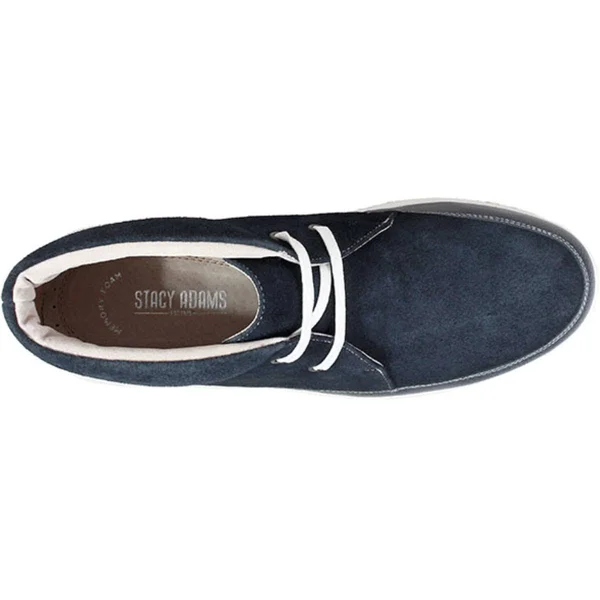 Stacy Adams Shoes Buckley Chukka Navy 53437-410 - 8