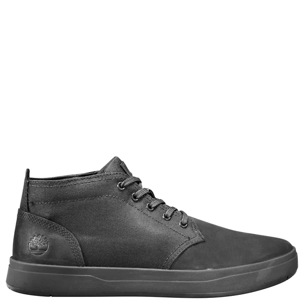 Timberland Davis Square Canvas/Leather Chukka 14 Men's Black