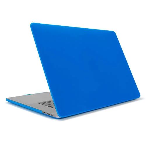 NewerTech NuGuard Snap-On Laptop Cover for 15x22 MacBook Pro (2016 - Current) - Dark BLUE. Custom Fit - Two-Piece Hard Shell Disp