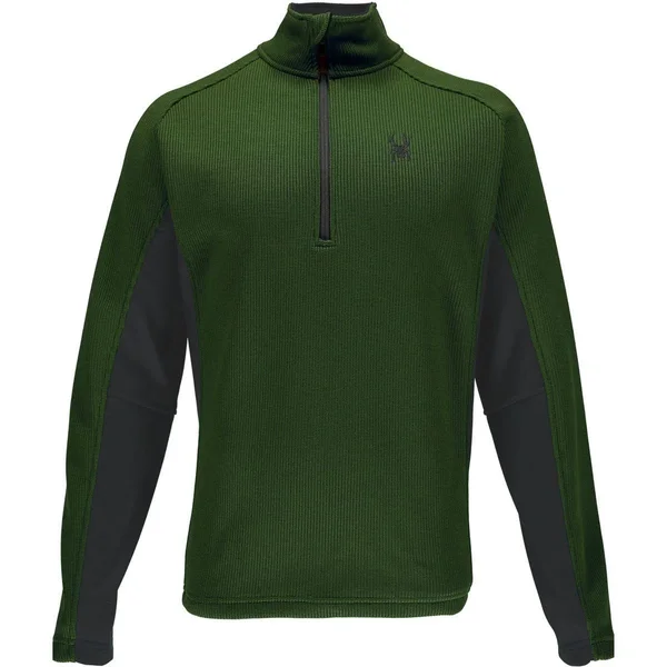 Spyder Outbound 12Zip Sweater Mens - Albion Green/Polar/Albion Green
