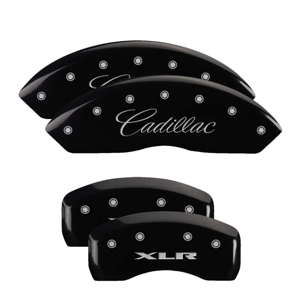 MGP 35010SXLRBK Black Cadillac/XLR Cadillac Caliper Covers