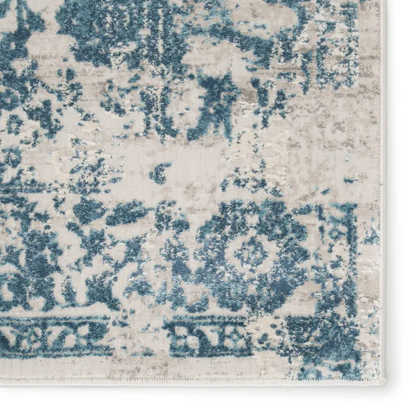 Jaipur Cirque Clara CIQ17 Silver Area Rug - 7&6x22x9&6x22