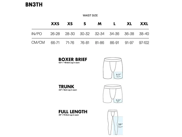 BN3TH Mens Sleepwear Long PJ
