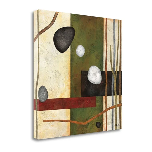 Tangletown Fine Art Sticks and Stones VIII by Glenys Porter Giclee Print on Gallery Wrap Canvas - 28x22 x 28x22 - Multi