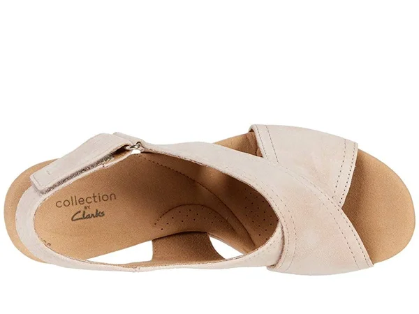 Clarks Women's Giselle Cove Sandals - Dusty Rose Suede