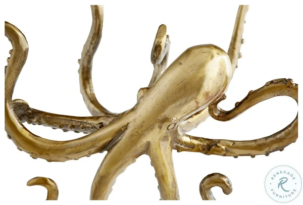 Octopus Shelf Decor, Cyan Design 11239