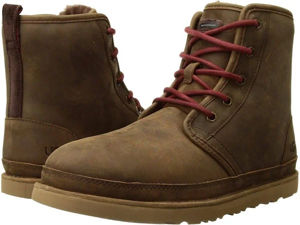 Ugg Men's Harkley Waterproof Boot, Grizzly, 5 M US