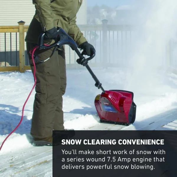 Toro Power Shovel 12 in. W Single-Stage Electric Start Snow Blower