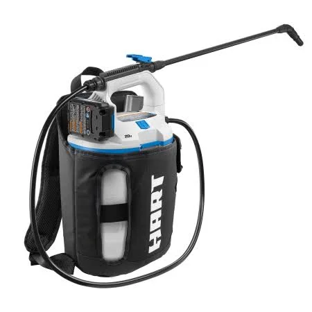Hart 2 Gallon Backpack Chemical Sprayer Kit 20V Battery Charger