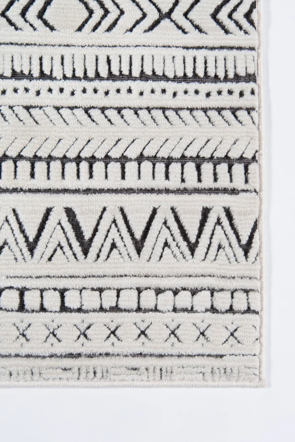 Momeni Covington COV-3 3&11x22 x 5&7x22 Ivory Area Rug