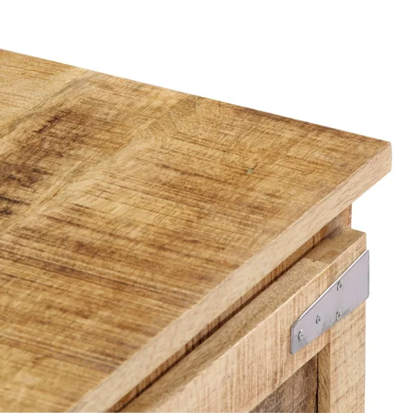 vidaXL TV Cabinet 47.2x22x11.8x22x15.7x22 Solid Mango Wood - 247692