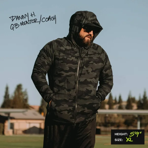 Ninja Shell Jacket in Night Camo - Size Medium, by Municipal