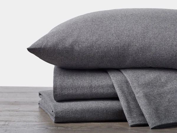 Coyuchi Cloud Brushed Organic Flannel Sheet Set - Ginger, Full