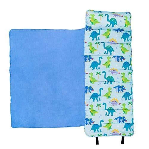 Wildkin Nap Mat with Pillow for Toddler Boys and Girls, Perfect Size F, 50 x 1.5 x 20 inches