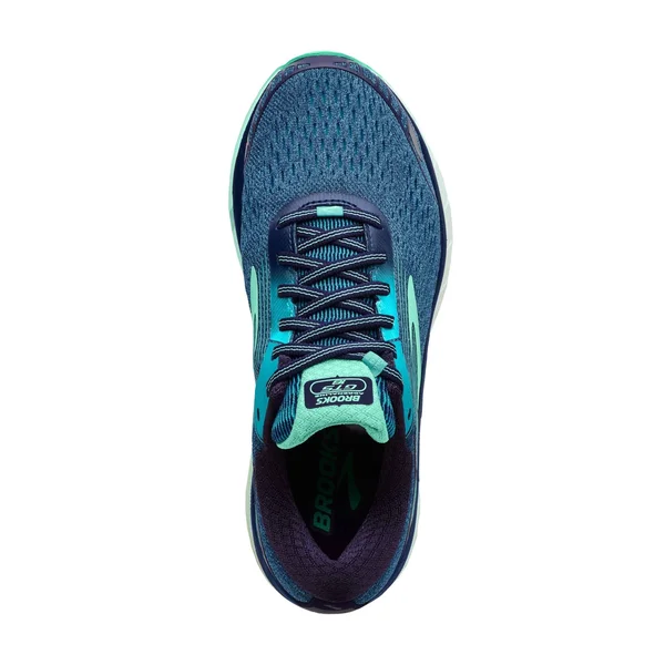 Brooks Adrenaline GTS 18 Women's Running Shoes Navy/Teal/Mint - 12 B