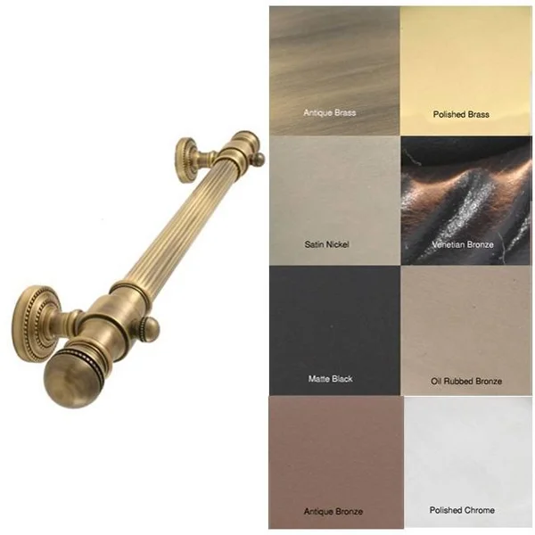 Allied Brass 16 inch Grab Bar Reeded Oil Rubbed Bronze