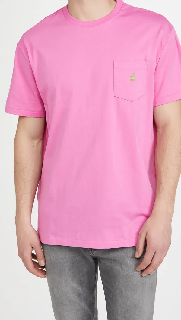 Polo Ralph Lauren Classic-Fit Jersey Short-Sleeve Pocket Tee - 2XL